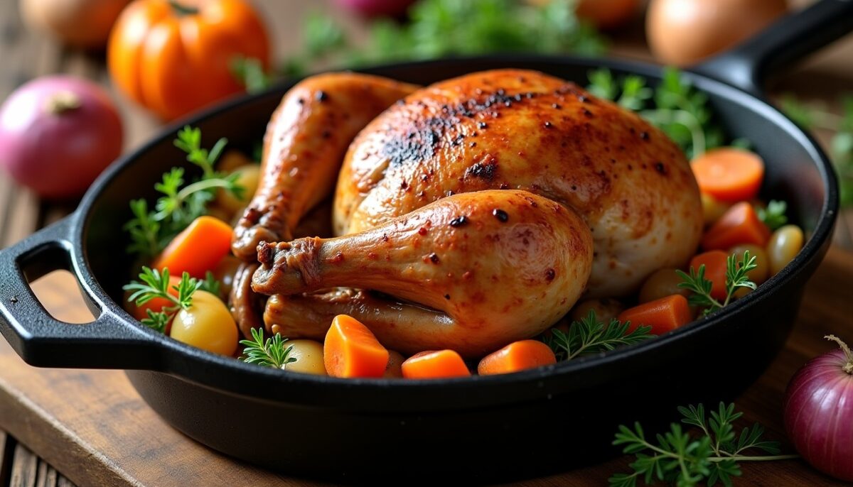 Cuisse de dinde fondante en cocotte : recette rapide et simplissime Cuisse de dinde fondante en cocotte : recette rapide et simplissime