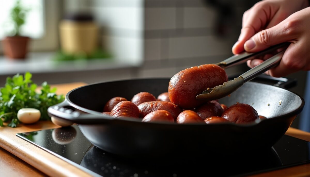 Maîtriser la cuisson du boudin noir : astuces et techniques pour un plat savoureux sans effort