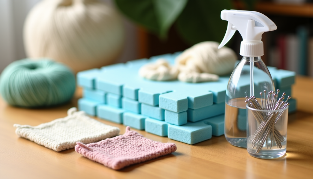 Bloquer vos ouvrages au crochet : matériel et préparation nécessaires