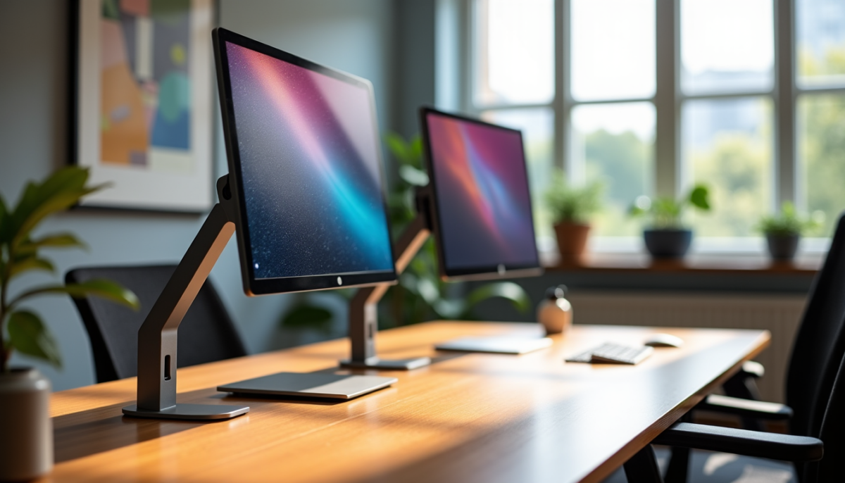 Support fixe ou bras articulé : quelle solution pour votre bureau